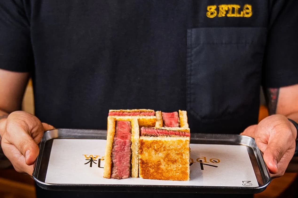 The fusion — Japanese technique meets Gulf flavours